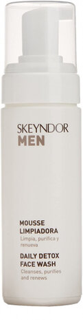 reinigingsmousse Daily Detox heren 150 ml wit