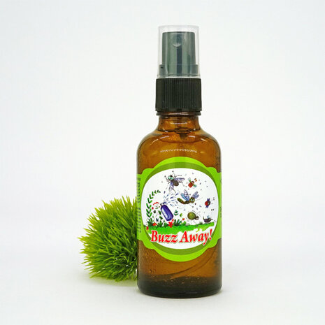 insectenspray Buzz Away 50 ml bruin/groen
