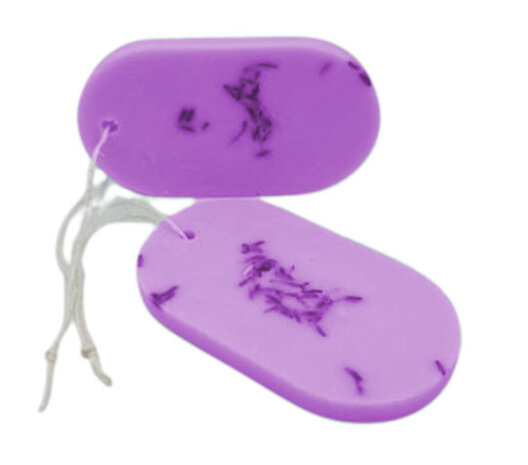 geurblokken 8 cm wax paars 2 stuks