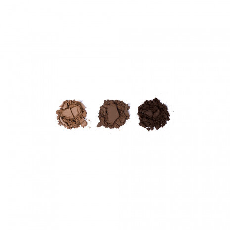 wenkbrauwpoeder dames 914 Brunettes 3 kleuren
