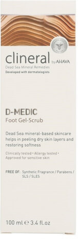 voetencr&egrave;me gel-scrub D-Medic unisex 100 ml