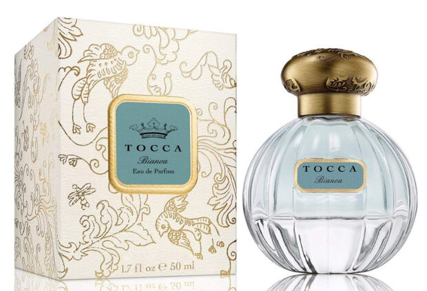 eau de parfum Bianca dames 50 ml bloemig lichtblauw