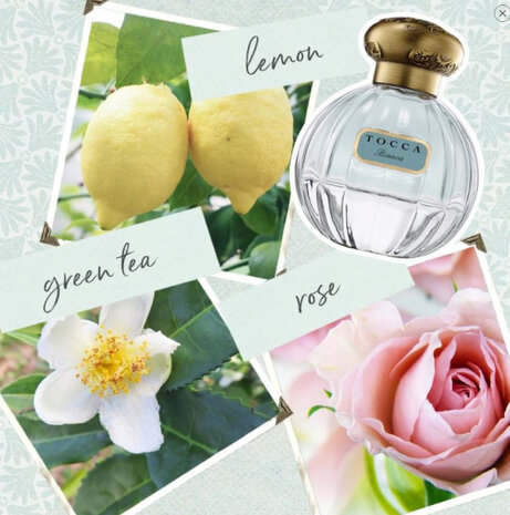 eau de parfum Bianca dames 50 ml bloemig lichtblauw