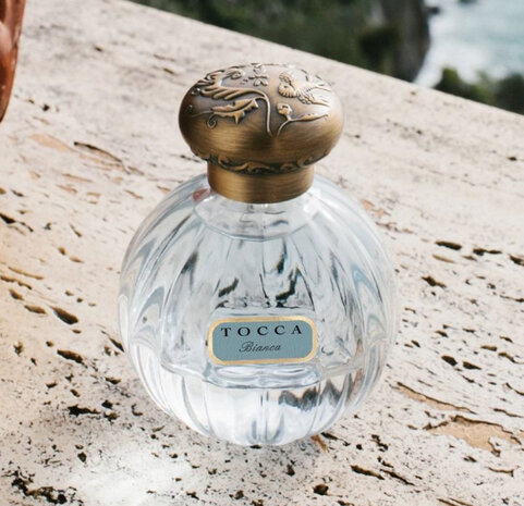 eau de parfum Bianca dames 50 ml bloemig lichtblauw