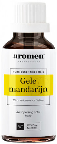 essenti&euml;le olie gele mandarijn 10 ml transparant