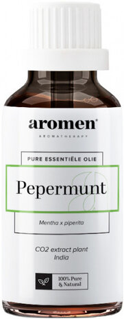 essenti&euml;le olie pepermunt Co2-extract 10 ml transparant