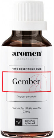 essenti&euml;le olie gember Co2-extract 10 ml transparant