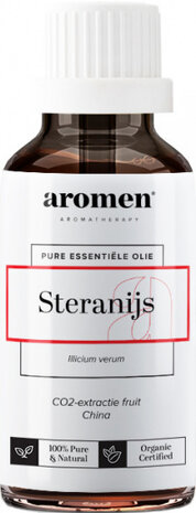 essenti&euml;le olie steranijs Co2-extract 10 ml transparant