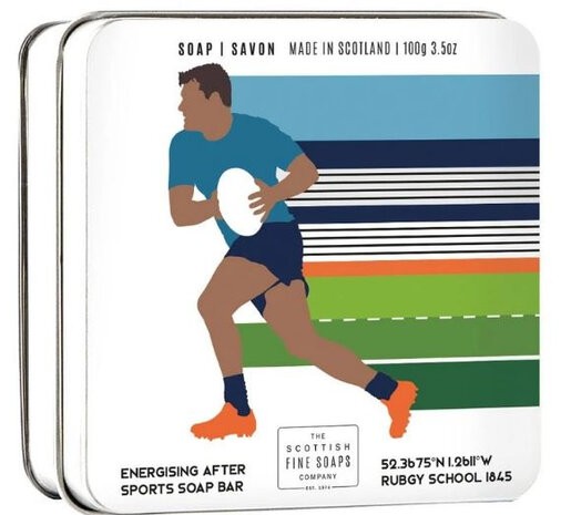 zeepbar Rugby heren 100 gram