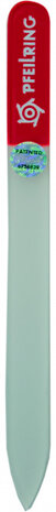 nagelvijl 13,5 cm glas rood