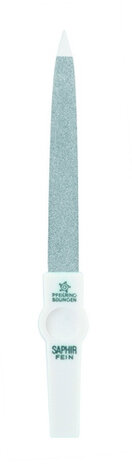 nagelvijl 13 cm staal wit