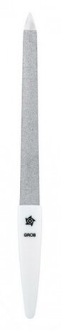 nagelvijl grof 16 cm staal/saffier wit