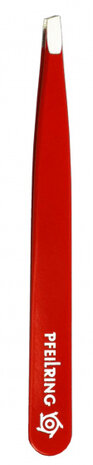 pincet 9,7 cm staal rood