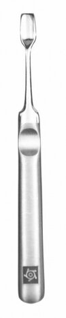 nagelriemvormer 11 cm staal hoogglans zilver