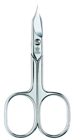 combinatieschaar 9 cm staal nikkelvrij zilver