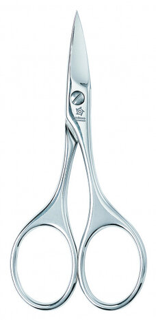 nagelschaar 9 cm staal hoogglans zilver