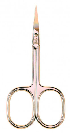 nagelriemschaar 9 cm staal goud