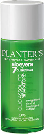 bodyolie Aloe Vera Absolute Repairing 50 ml groen/wit
