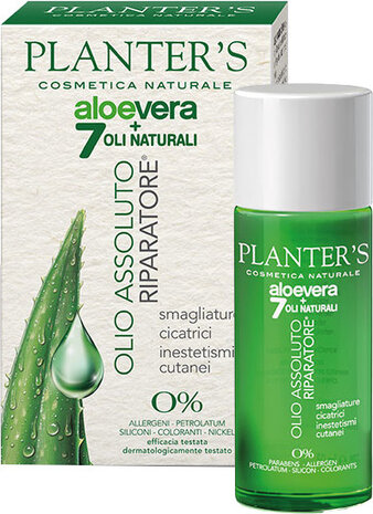 bodyolie Aloe Vera Absolute Repairing 50 ml groen/wit