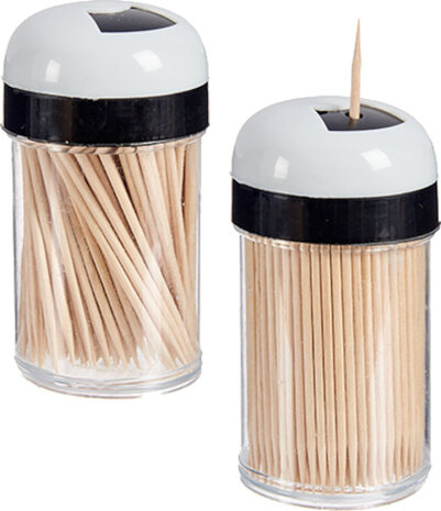 tandenstokers 4 x 8 cm hout naturel 200 stuks