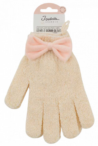 scrubhandschoenen polyester cr&egrave;me one-size 2 stuks