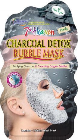 gezichtsmasker 7th Heaven Charcoal Detox