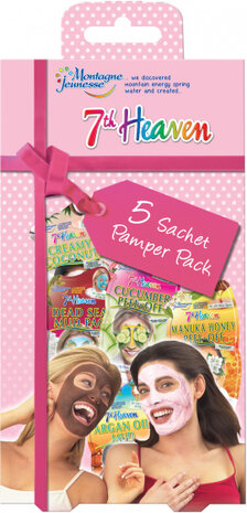 gezichtsmaskers 7th Heaven Pamper 5 stuks