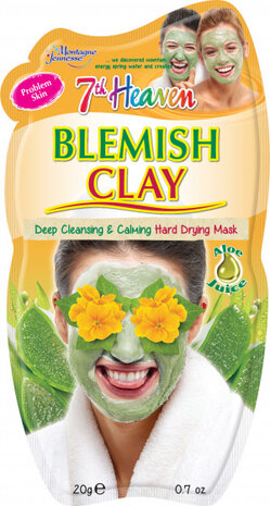 gezichtsmasker 7th Heaven Blemish Mud oranje