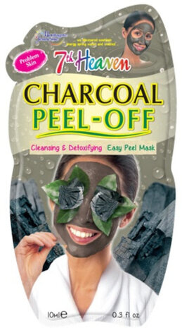 gezichtsmasker 7th Heaven Charcoal Peel-off