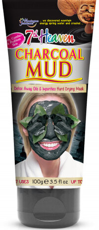 gezichtsmasker 7th Heaven Charcoal 100 ml
