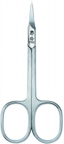 nagelriemschaar 9 cm zilver staal