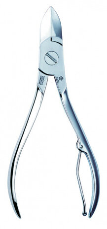 nageltang 11,5 cm staal zilver
