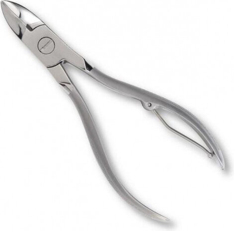 nageltang 10 cm staal matzilver