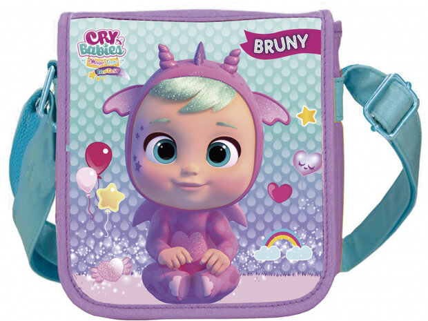 cadeauset Cry Babies meisjes 50 ml 2,4 gram lila 3-delig