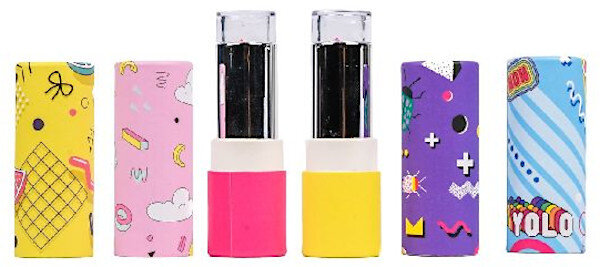 lippenstift Poptastic Mix And Match meisjes 6-delig