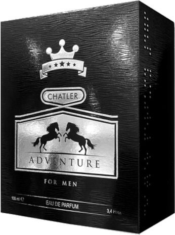 eau de parfum Adventure heren 100 ml chypre/fruit zwart