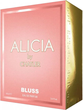 eau de parfum Alicia dames 100 ml houtig/fruit roze