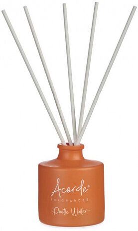 geurstokjes Poetic Winter 100 ml 7 x 9 cm hout/glas oranje