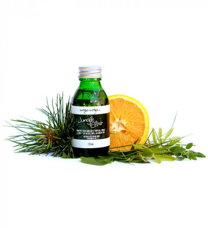 haarmasker Jungle Elixer olie 100 ml vegan transparant