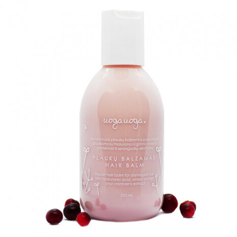 haarmasker Repair Balm Balzamas vegan 250 ml roze