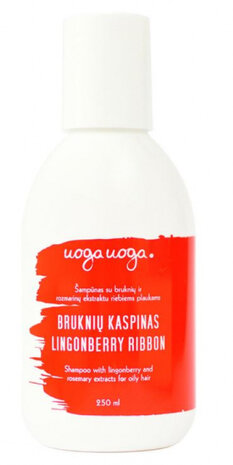 shampoo Ligonberry Ribbon 250 ml vegan wit