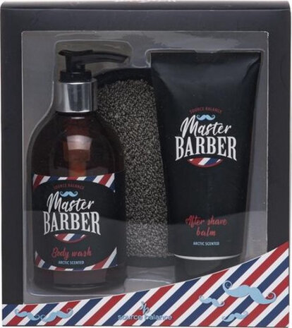cadeauset Master Barber heren 405 ml 3-delig