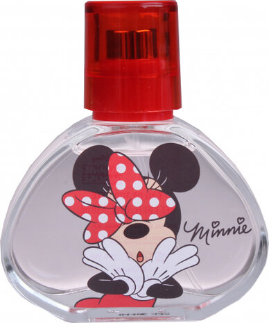 eau de toilette Minnie Mouse 30 ml transparant/rood