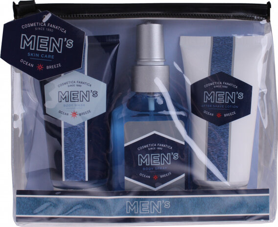cadeuaset Men&#039;s 310 ml Ocean Breeze 3-delig
