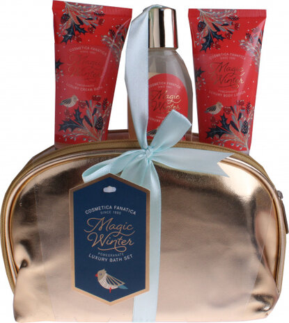 cadeuaset Magic Winter dames 180 ml 4-delig