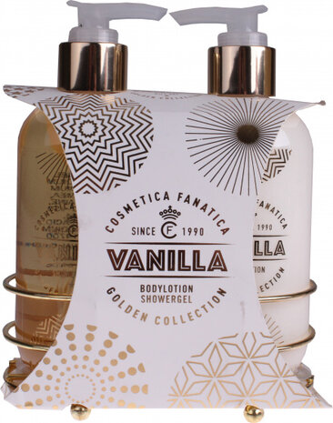 cadeuaset Golden Collection 500 ml vanille