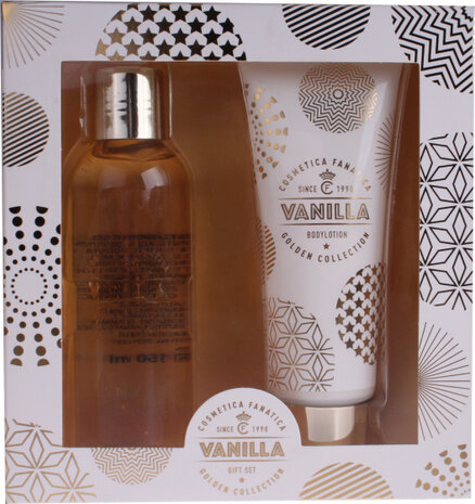 cadeuaset Golden Collection 270 ml vanille