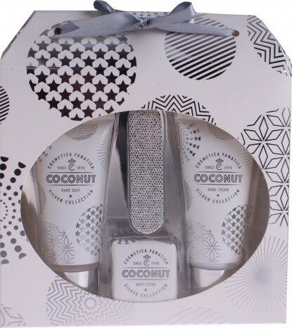 cadeuaset Silver Collection 120 ml kokosnoot