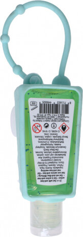 handgel antibacterieel 29 ml 2,5 x 4 x 8 cm mingroen