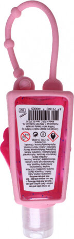 handgel antibacterieel 29 ml 2,5 x 4 x 8 cm roze